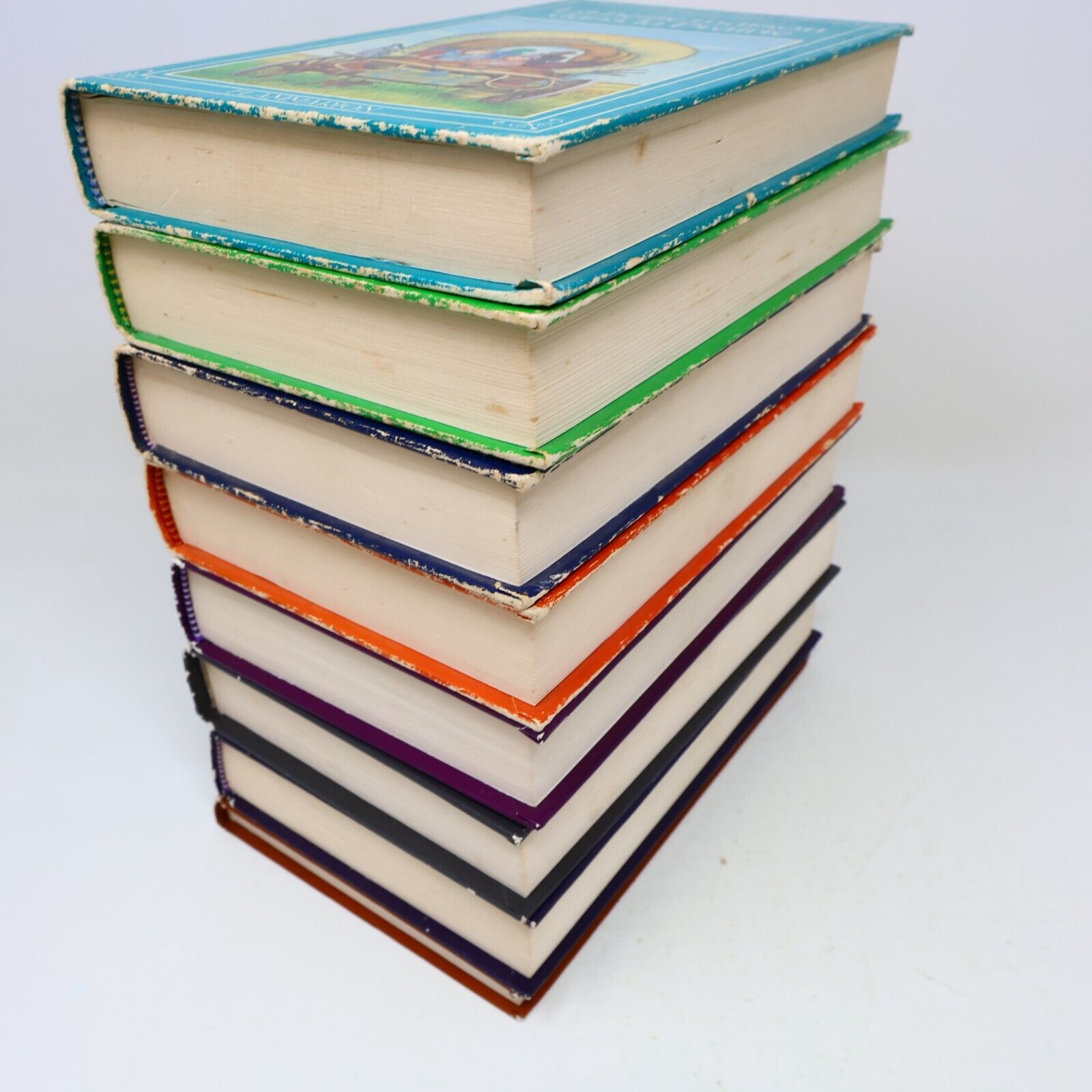 Lot 8 Livres La Petite Maison dans la Prairie #1-8 Laura Ingalls Wilder French