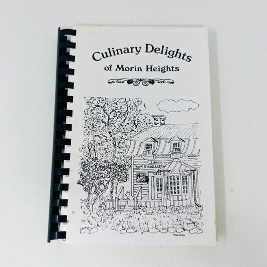 1983 Culinary Delights of Morin Heights by Sarah Solley Regional Cookbook Québec