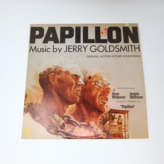 Jerry Goldsmith Papillon Movie Soundtrack LP Record 1973 ST-11260 Steve McQueen