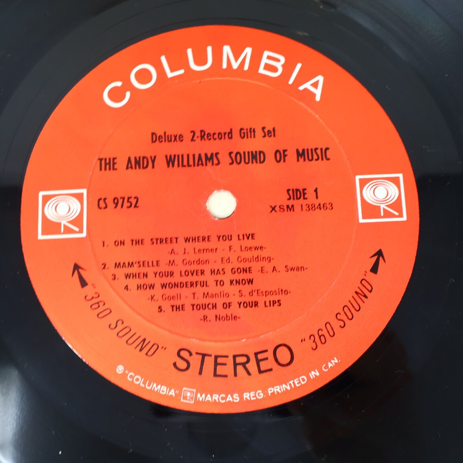 The Andy Williams Sound Of Music 2x LP Record Vinyl Canada Columbia KGP5 1968