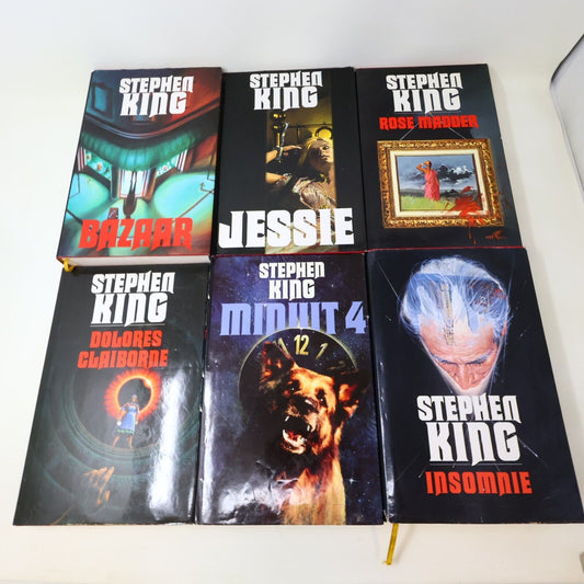 Lot 10 Livres Stephen King France-Loisirs/JCLattès Charlie Shinning Français