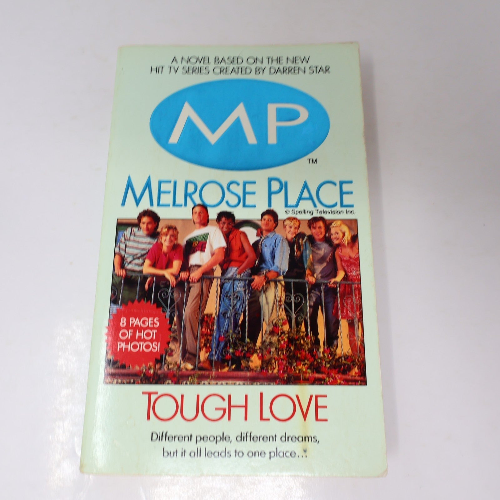 Melrose Place 2 Books Lot Tough Love/Keeping the Faith Dean James Harper Tv PB