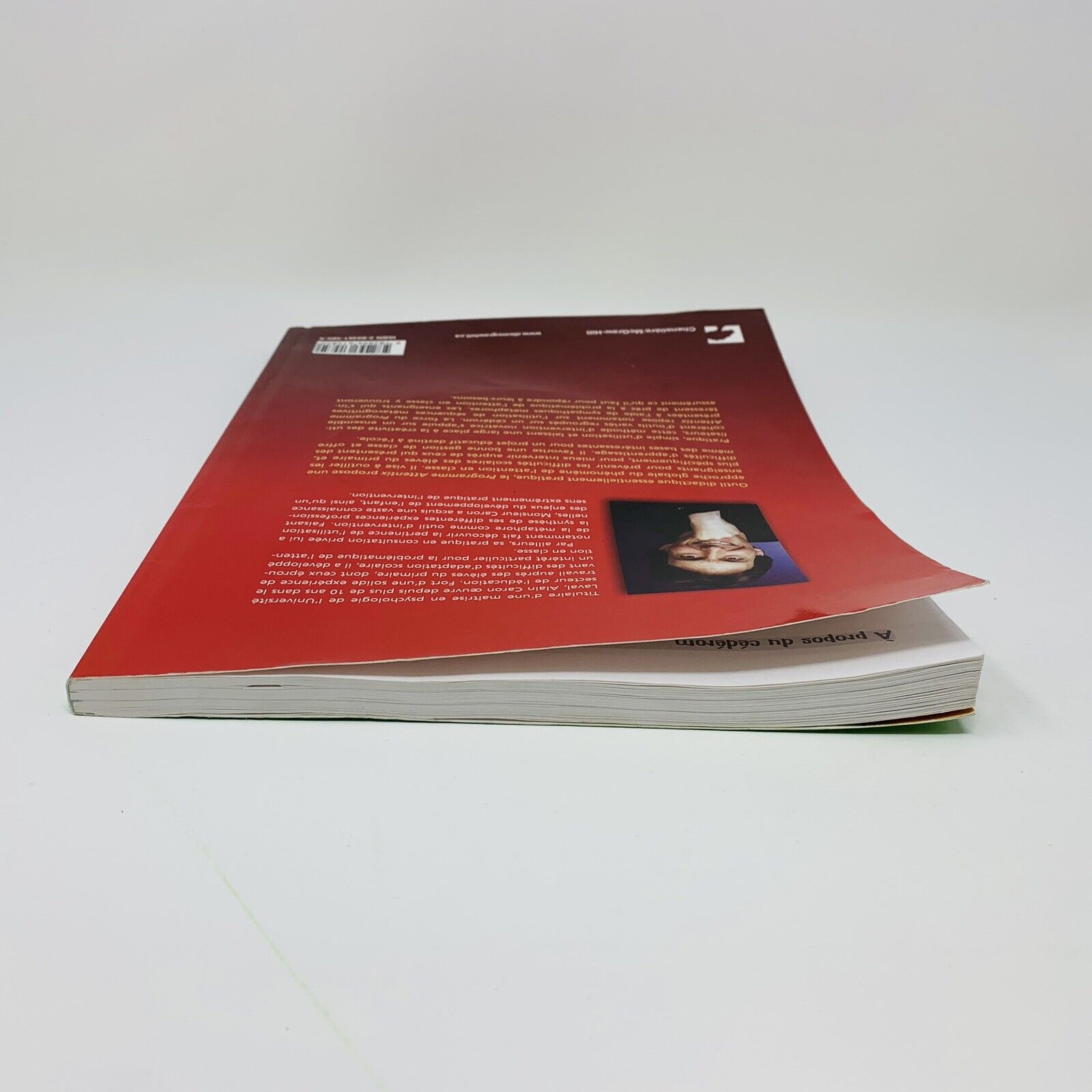 Programme Attentix Gérer Structurer l'Attention en Classe Alain Caron Livre Book