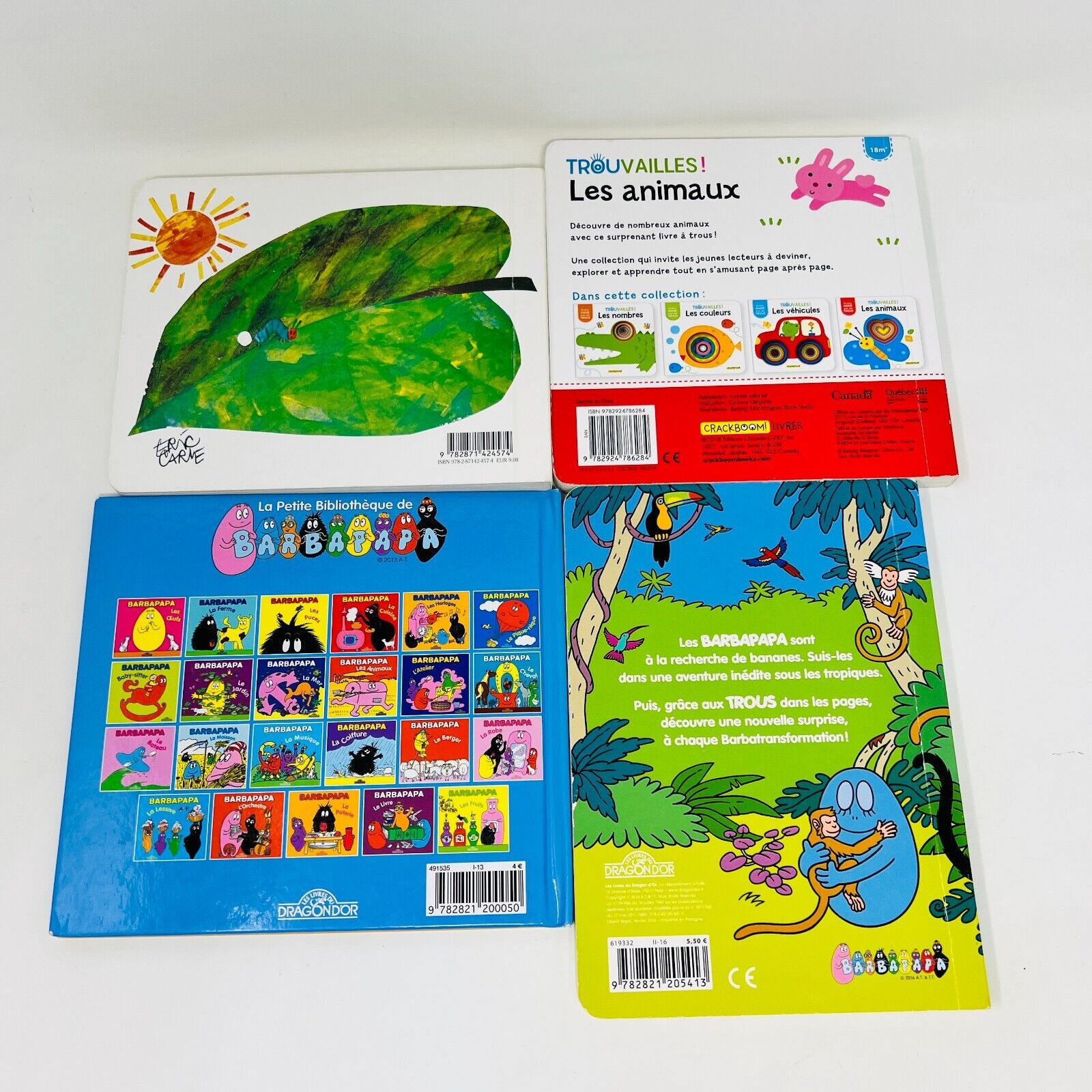 11x Livres Petite Enfance en Français/Very Young Children Books Lot in French