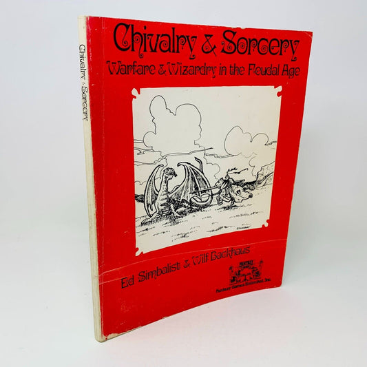1977 Chivalry & Sorcery Warfare & Wizardry in the Feudal Age RPG FGU Simbalist
