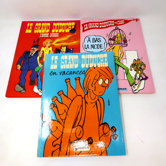Le Grand Duduche Cabu À Bas la Mode! En Vacances L'Ennemi Intérieur Lot Bd 80s