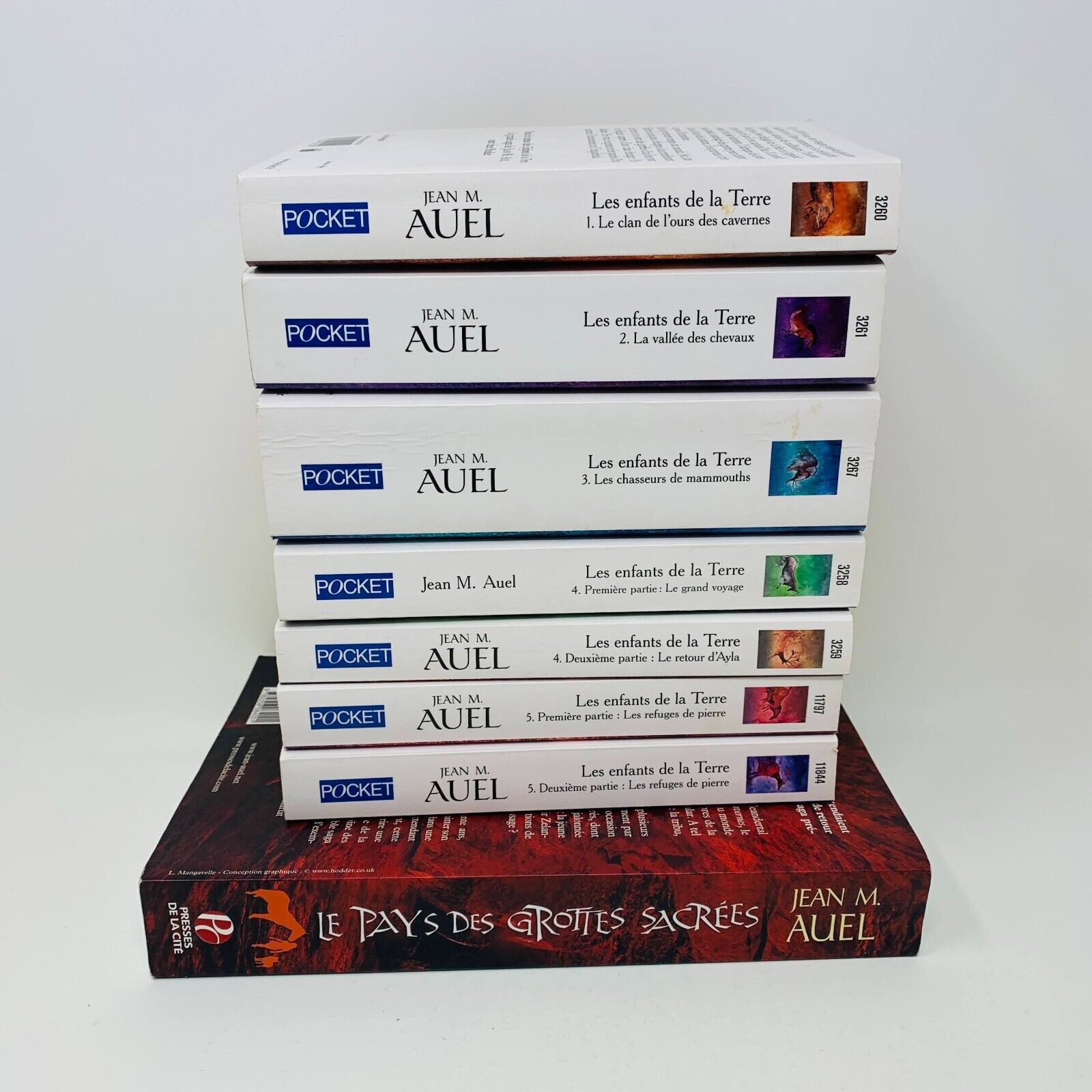 Les Enfants de la Terre 1-6 French Français Jean M. Auel Série Complète Livres
