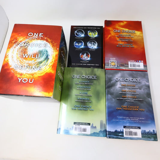 The Divergent Series #1-2-3 Boxset Veronica Roth Science-Fiction Allegiant Lot