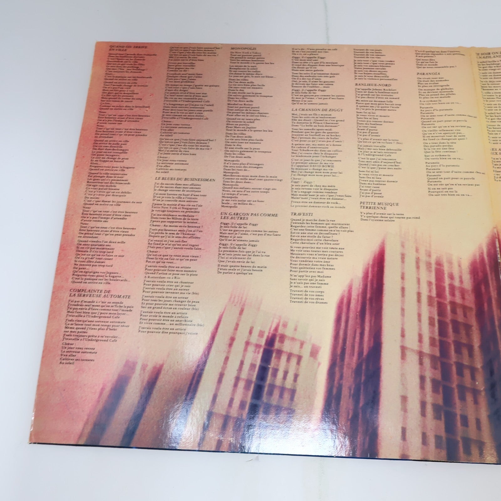 Starmania Michel Berger/Luc Plamondon Disque 2x LP 1978 Dubois/Dufresne/Workman
