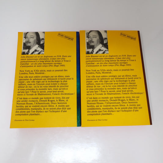 Tous à Zanzibar Lot 2 Livres John Brunner Science-Fiction 1980 Français French