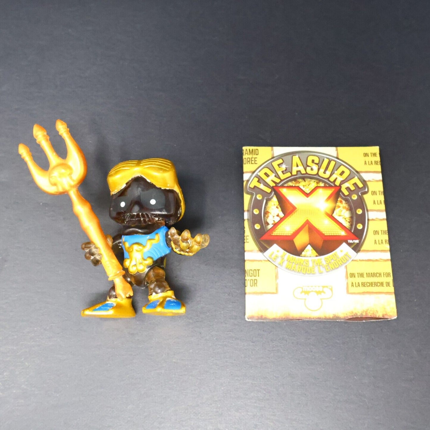 Treasure X Gold-Fin Rare Crystal Figure Scuba Scavenger Moose Toy Collectible