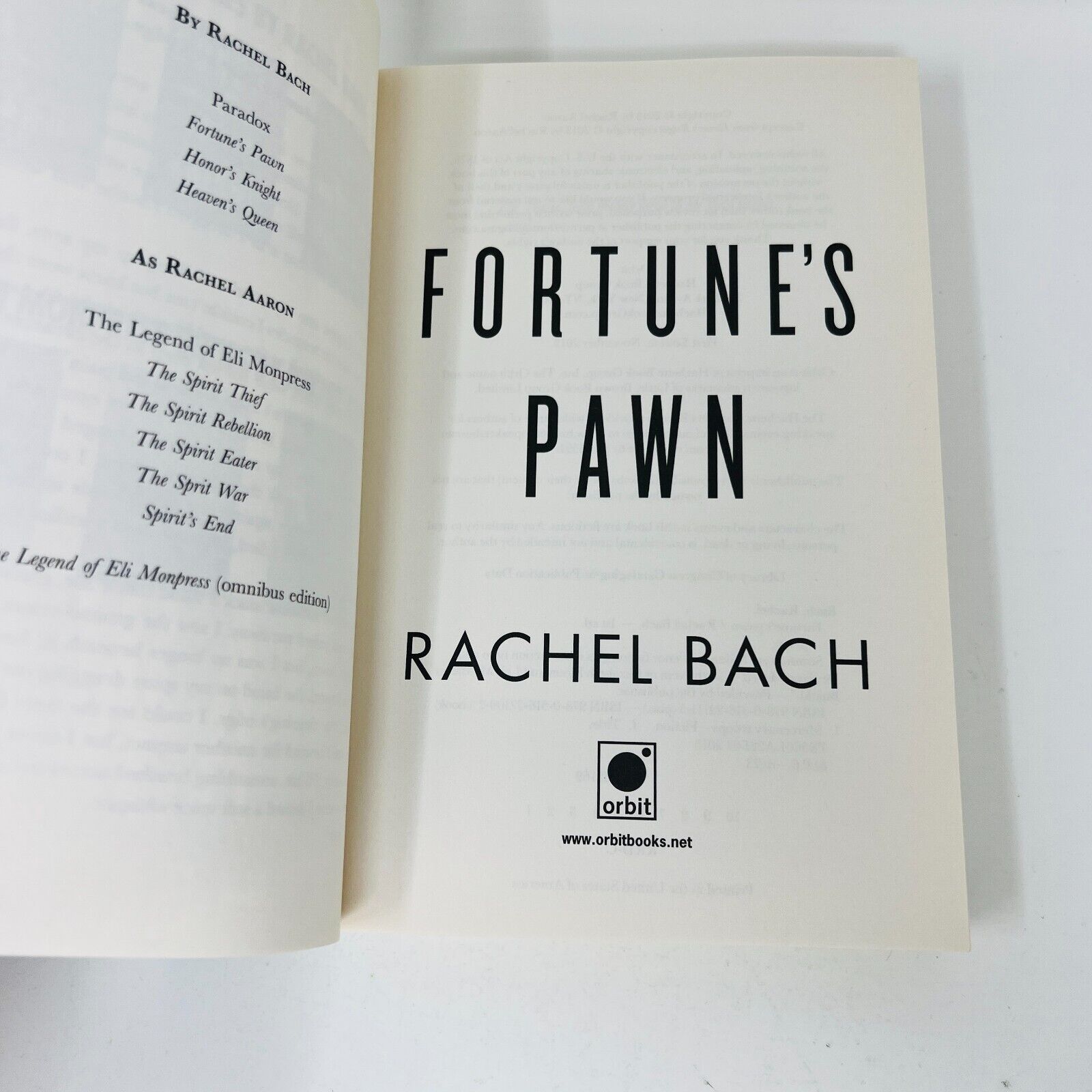 Paradox #1-2-3 Complete Series by Rachel Bach Paperback Fortune's Pawn Books Lot