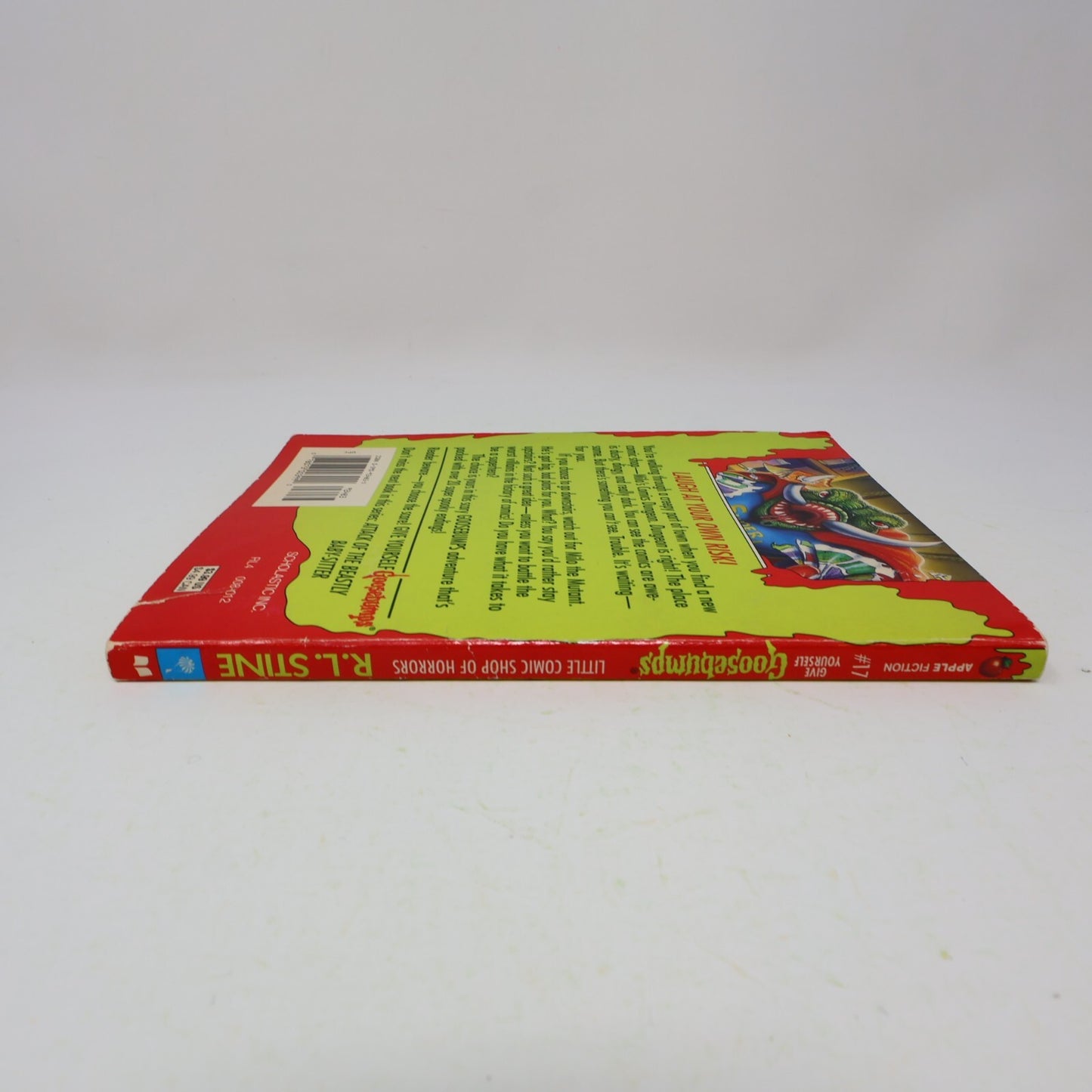 1997 Little Comic Shop of Horrors R. L. Stine Goosebumps #17 1st Print Paperback