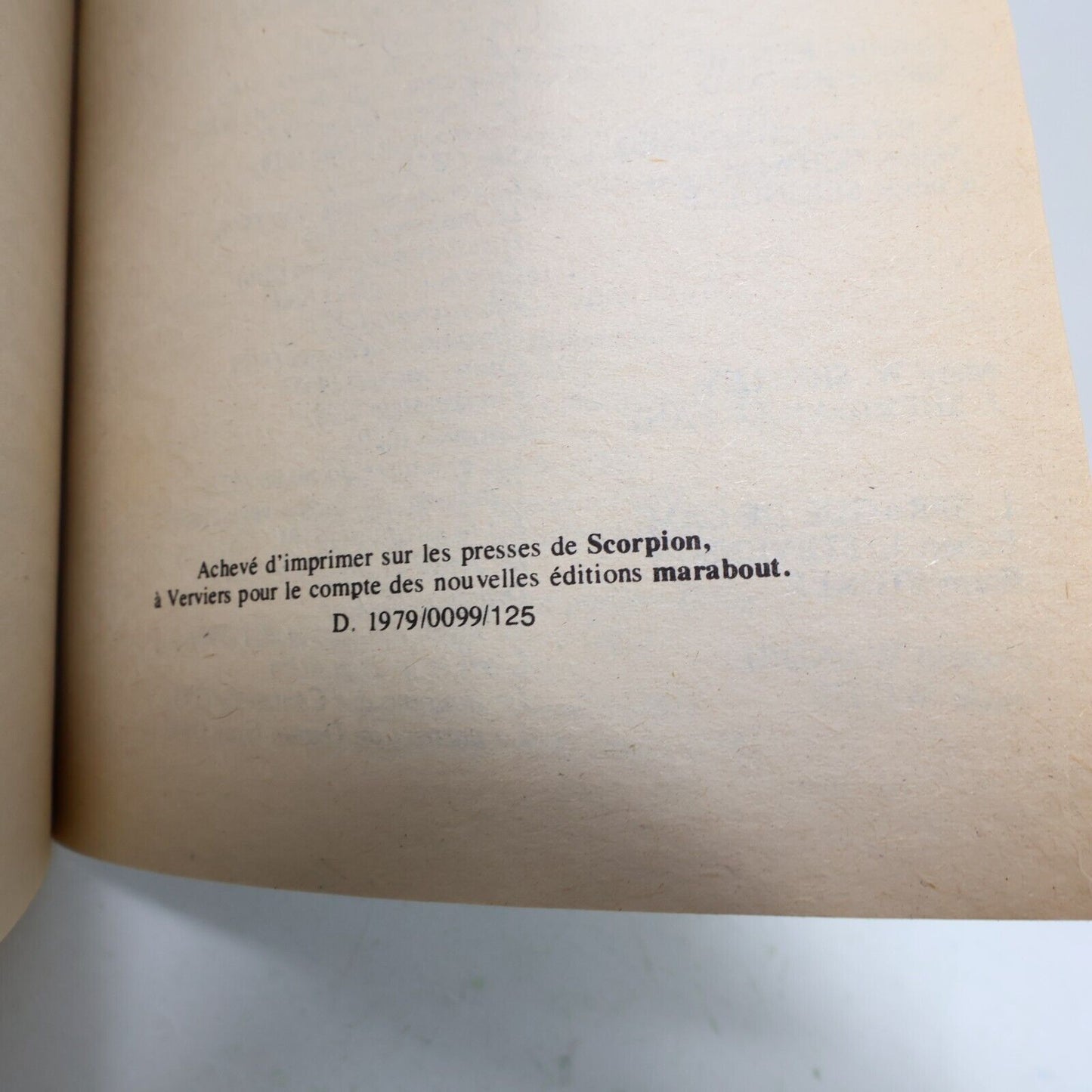 1979 Psychose Robert Bloch Thriller Horreur Marabout Français Paperback Livre PB