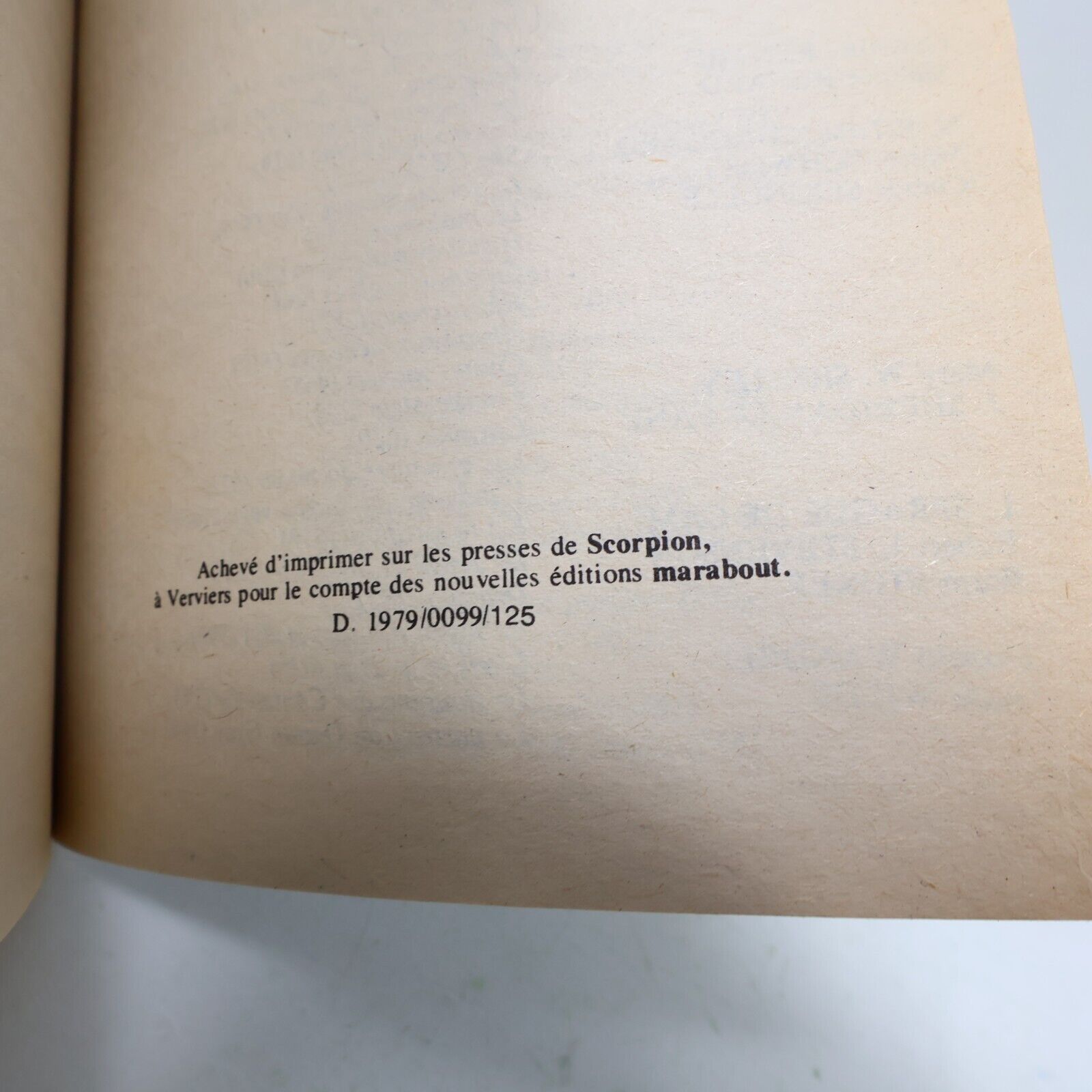 1979 Psychose Robert Bloch Thriller Horreur Marabout Français Paperback Livre PB