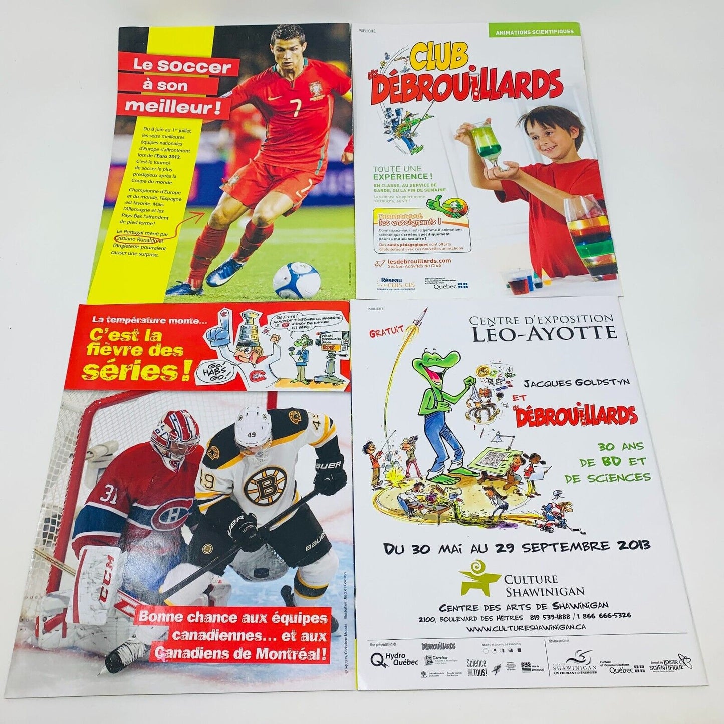 Sport Débrouillards 12 Magazines Enfants Français 2012-16 Années Incomplètes Lot