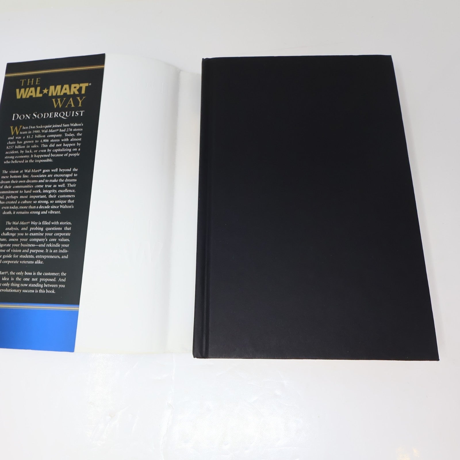 The Wal-Mart Way Don Soderquist Nelson Business 2005 HC DJ Hardcover Book 2000s