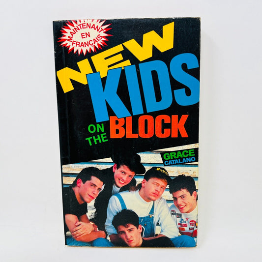 1990 New Kids on the Block Livre en Français/French EH Grace Catalano Donnie/Joe