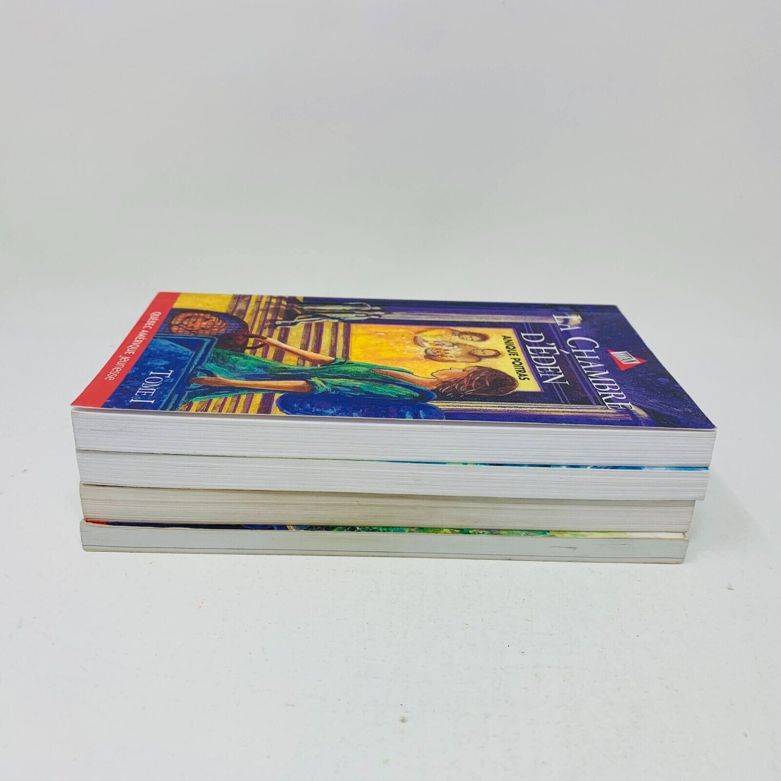 La Chambre d'Éden/Lumière Blanche/Deuxième Vie Titan Anique Poitras Lot 4 Livres