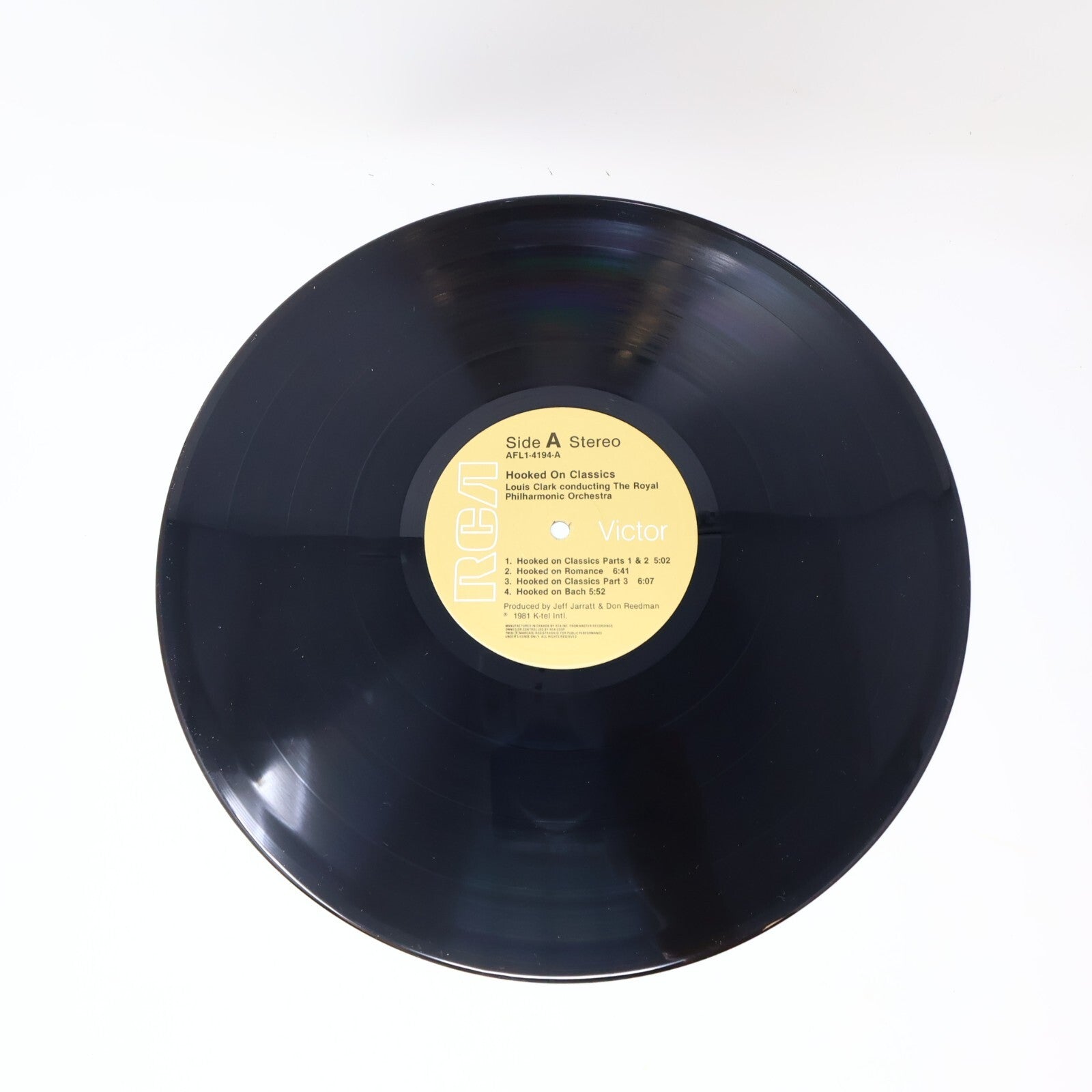 Hooked on Classics 1-2 Lot Louis Clark Royal Philharmonic Orchestra Record Vinyl