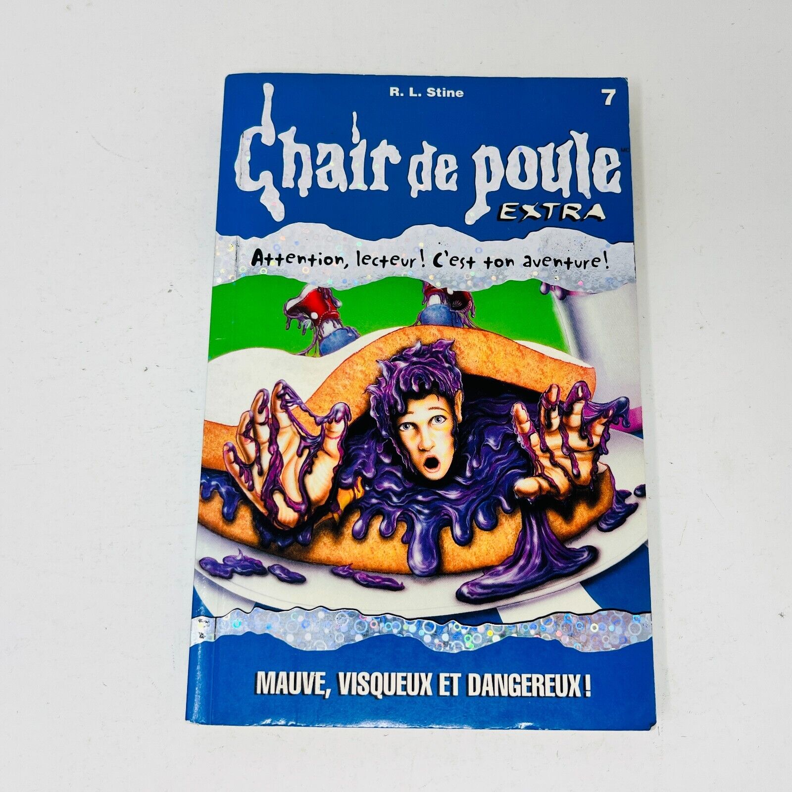 4x Chair de Poule Extra #2-3 6-7 de R.L. Stine EH Lot en Français/French Tic Toc