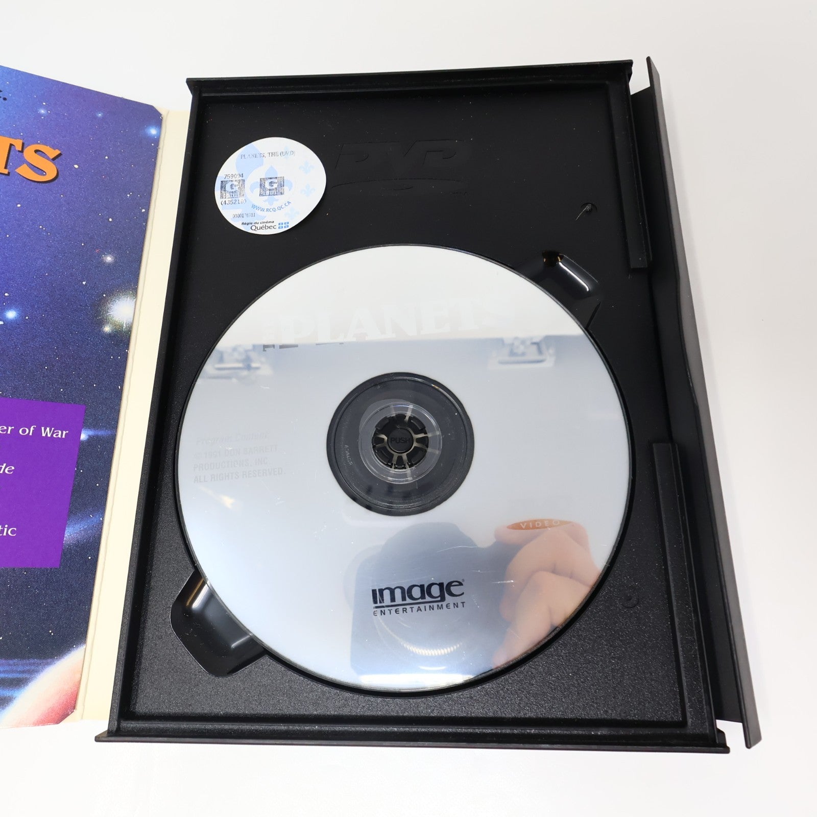 The Planets DVD 1997 Malibu Video Gustav Holst/Tomita NTSC Music Solar System