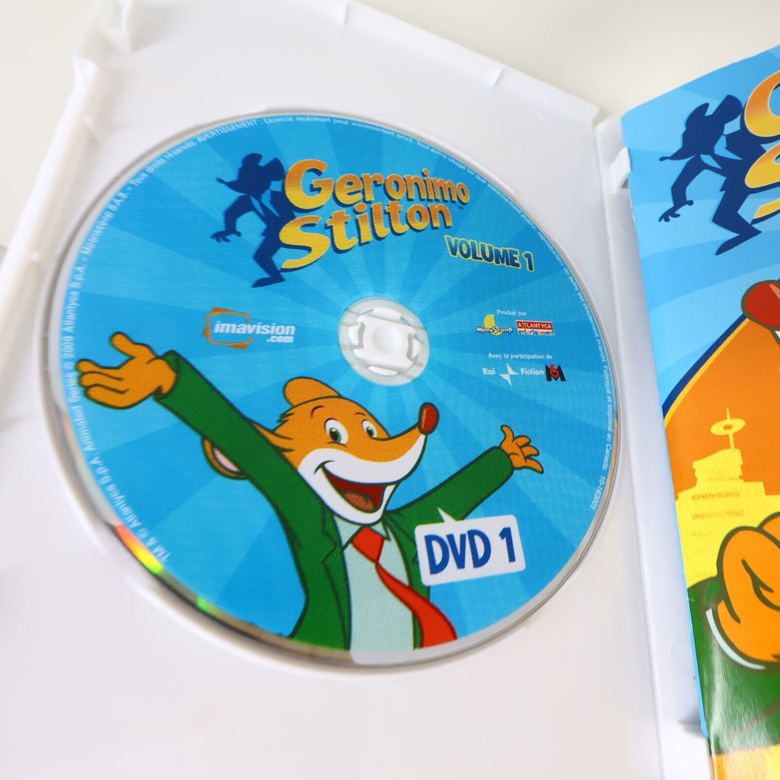 Coffret Geronimo Stilton Saisons 1 & 2 DVD Édition Limitée Testé NTSC Français