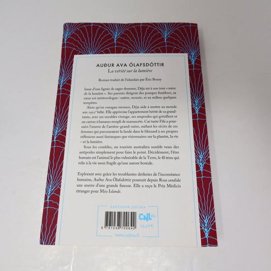 La vérité sur la lumière Audur Ava Ólafsdóttir 2021 Français/French Edition
