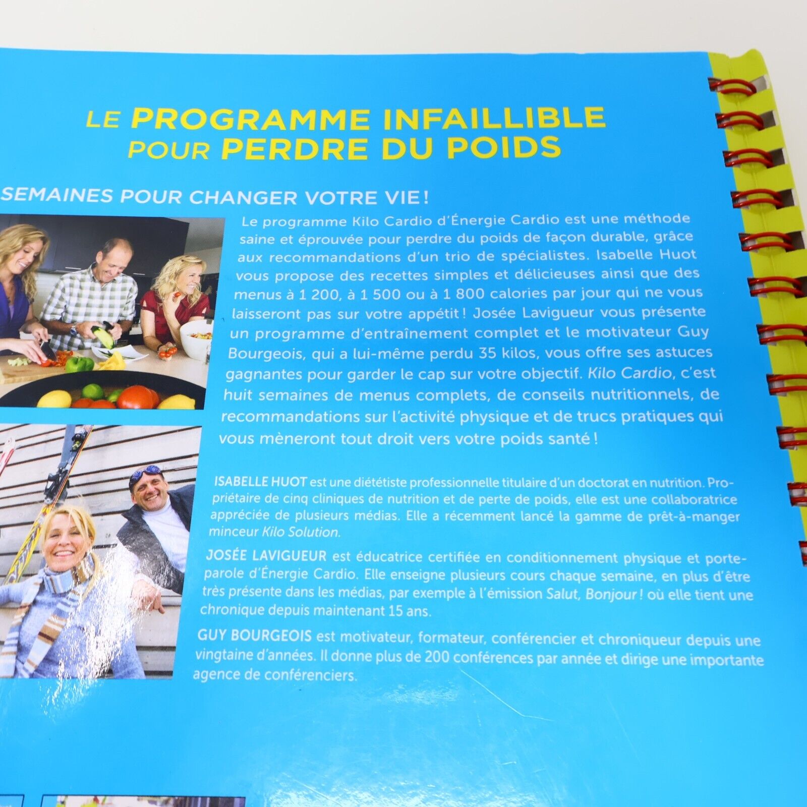 Kilo Cardio #1 Isabelle Huot Guy Bourgeois Josée Lavigueur 2014 De L'homme Santé