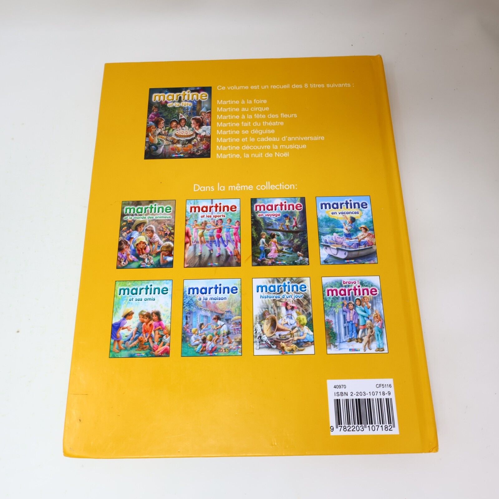 3x Martine #6-8 Omnibus Enfants Delahaye/Marlier Casterman Lot Livres Français