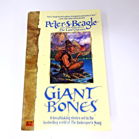 Giant Bones Peter S. Beagle Roc 1997 PB Fantasy 2nd Print Paperback Book 90s