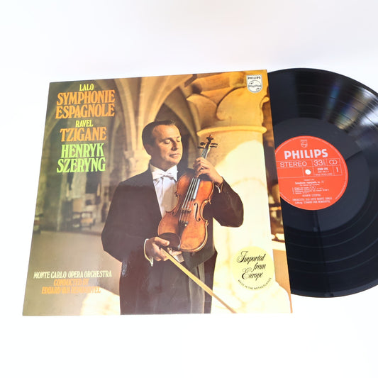 Lalo/Ravel Symphony Espagnole/Tzigane Henryk Szeryng LP Record Vinyl 6500 195