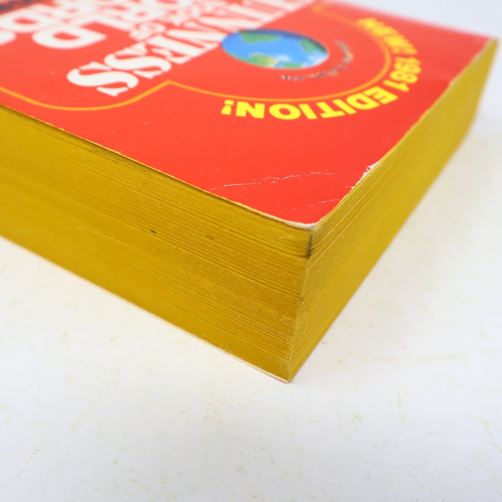 1981 Guinness Book of World Records Norris Mcwhirter Bantam Reference 1st Print