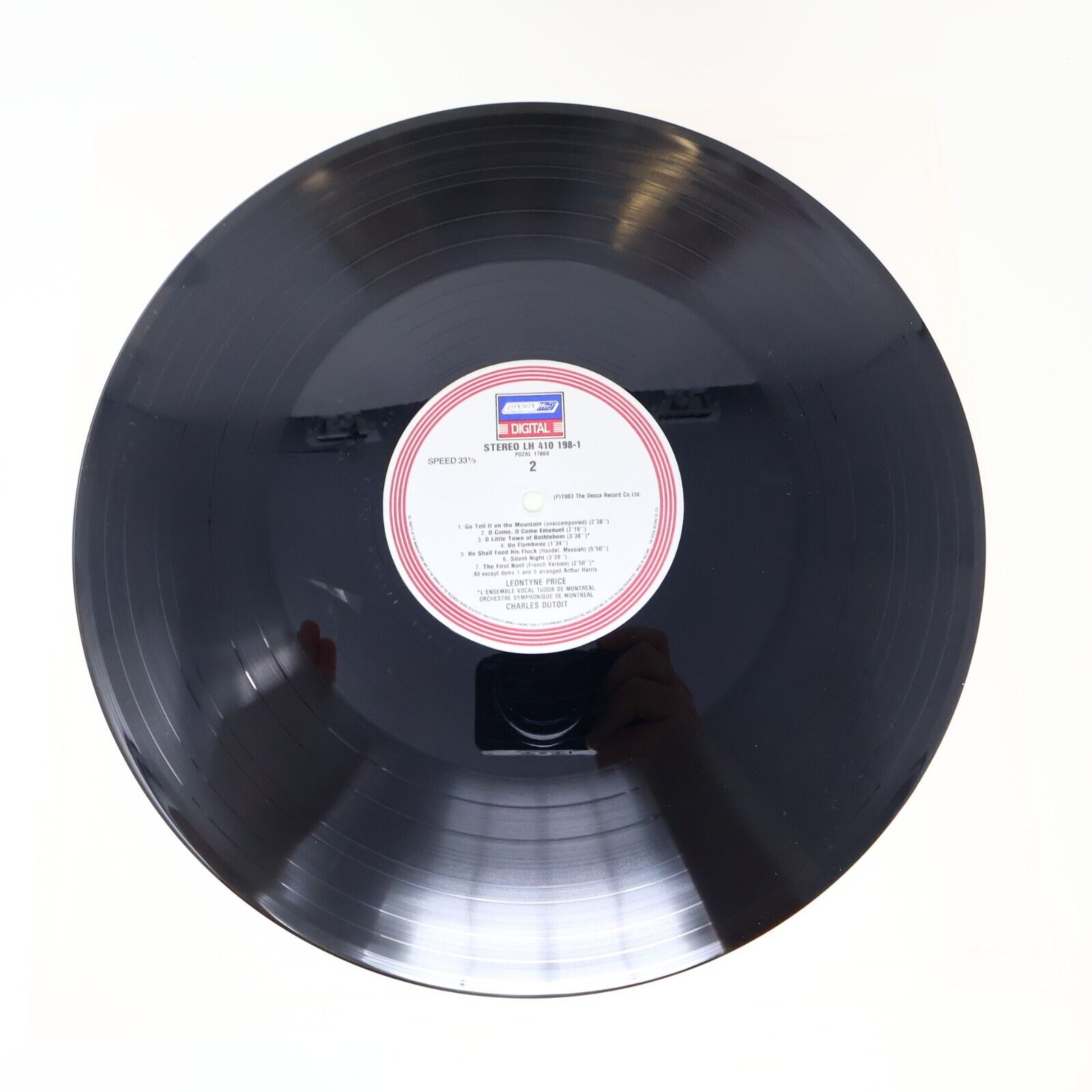 Leontyne Price Noël Noël Disque LP Charles Dutoit Orchestre Symphonique Montréal