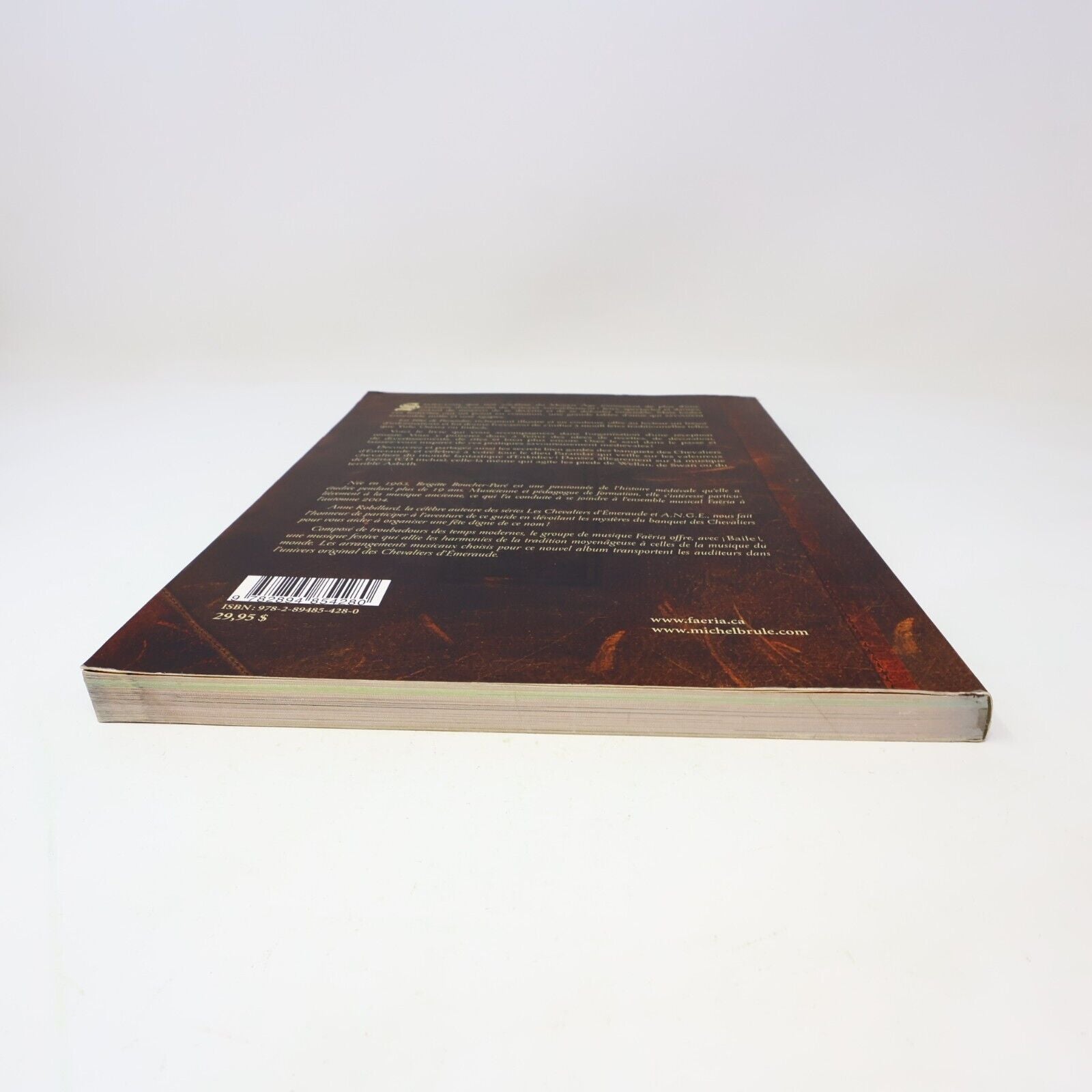 2008 Chevaliers d'Émeraude Les Fêtes de Parandar Cuisine Recettes Français Livre