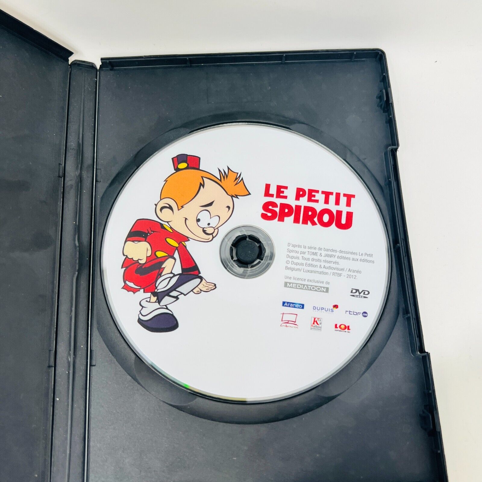 2012 Le Petit Spirou Coffret DVD Testé 24 Épisodes en Français Enfants Région 1