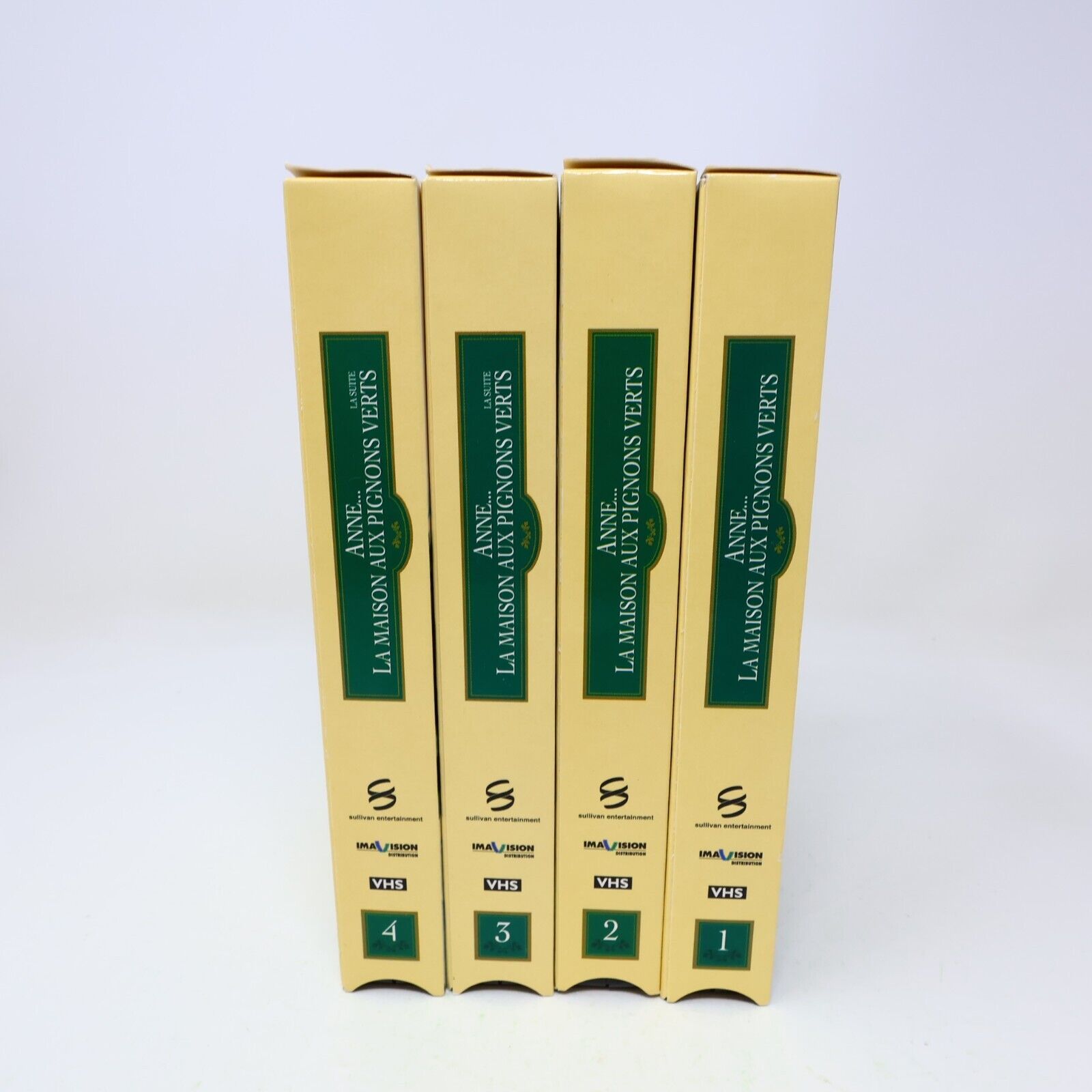 Anne la Maison aux Pignons Verts & la Suite Lot 4 VHS NTSC Testés Megan Follows