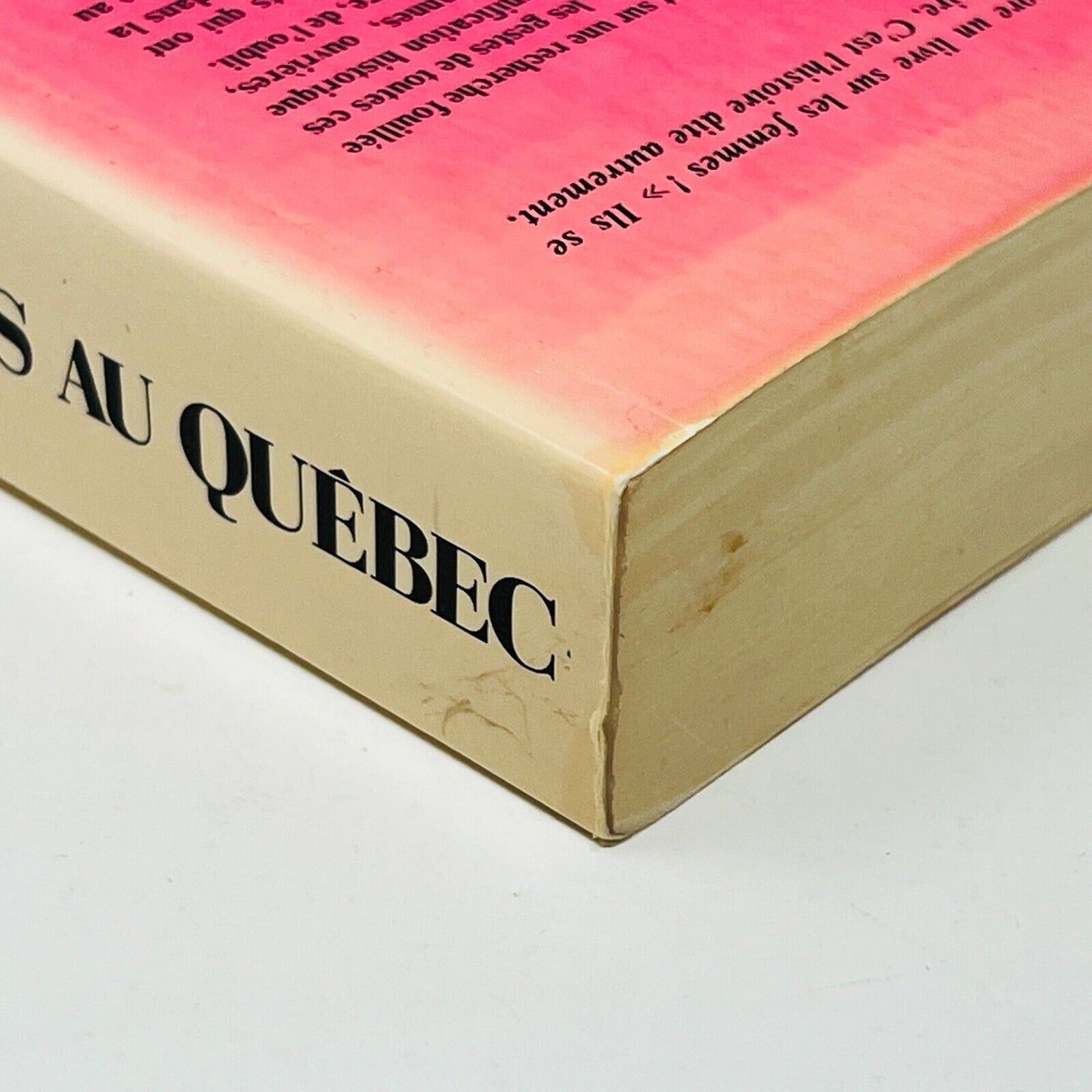 1985 L'Histoire des Femmes au Québec Collectif Clio Français/French Historique