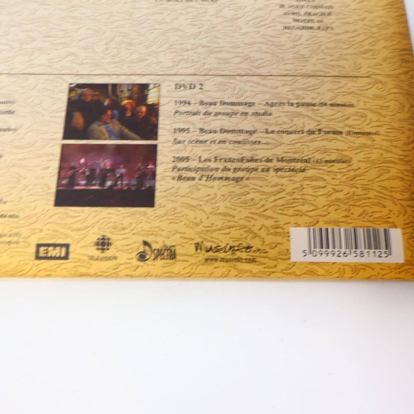 L'Album de Famille Beau Dommage CD + DVD Testé 2009 Québec Michel Rivard Picbois