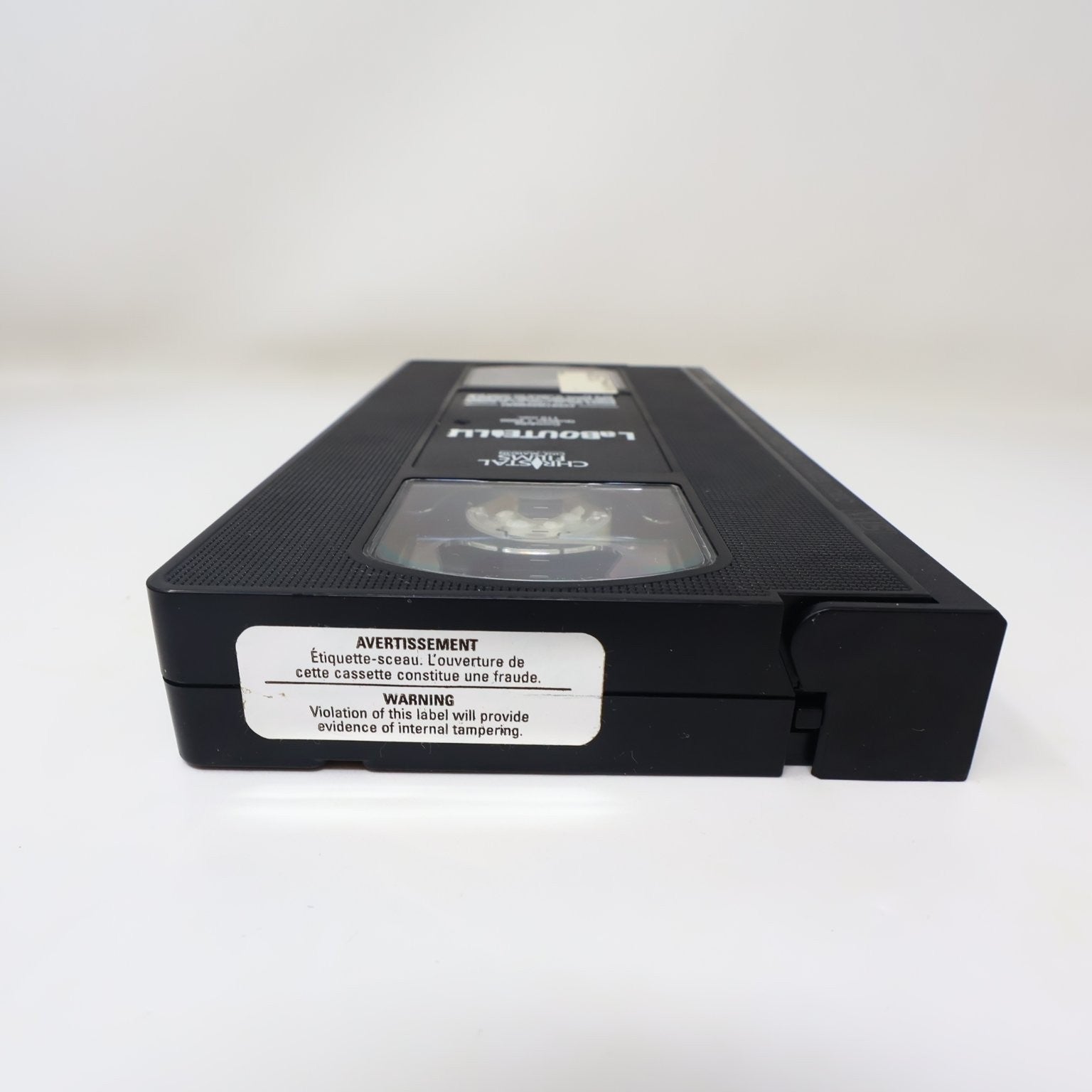 La Bouteille VHS 2000 Comédie Québec Jean Lapointe/Réal Bossé/Sylvie Moreau NTSC