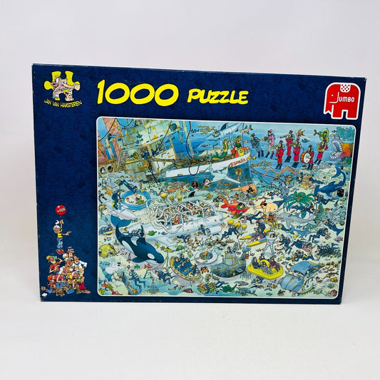 Deep Sea Fun Jumbo 17079 Complete Jigsaw Puzzle by Jan Van Haasteren 1000 Pieces