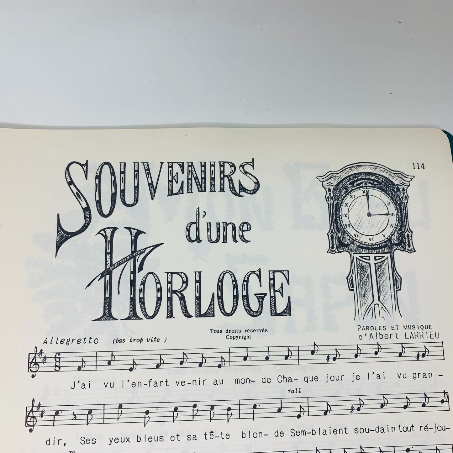 1940s La Bonne Chanson Troisième Album 101-150 Partitions St-Hyacinthe Français