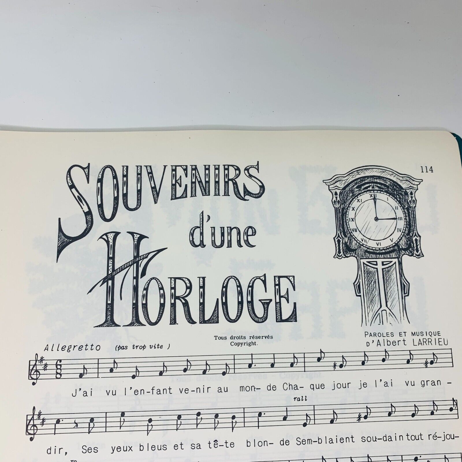 1940s La Bonne Chanson Troisième Album 101-150 Partitions St-Hyacinthe Français