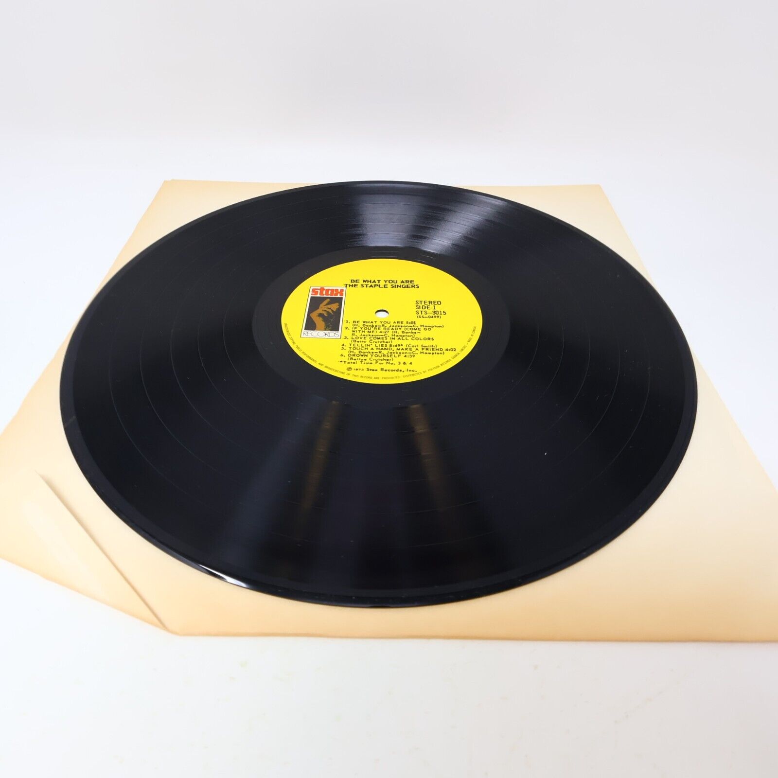 The Staple Singers Be What You Are LP Record Vinyl 1973 Canada Stax STS-3015 70s