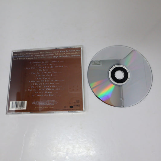 Mose Allison The Earth Wants You CD Blue Note 1994 This Ain't Me/Cabaret Card