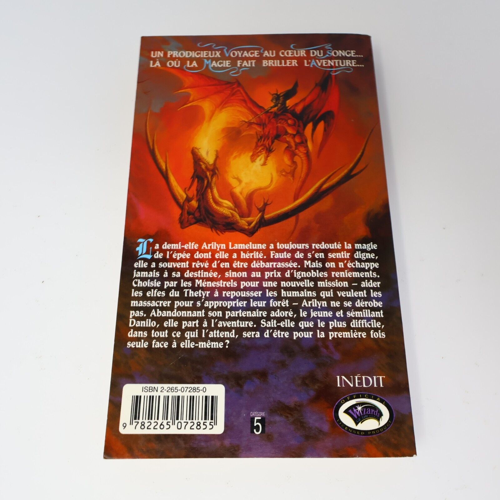 2002 Royaumes Oubliés #55 Les Larmes d'Acier Le Chant de l'Épée Forgotten Realms