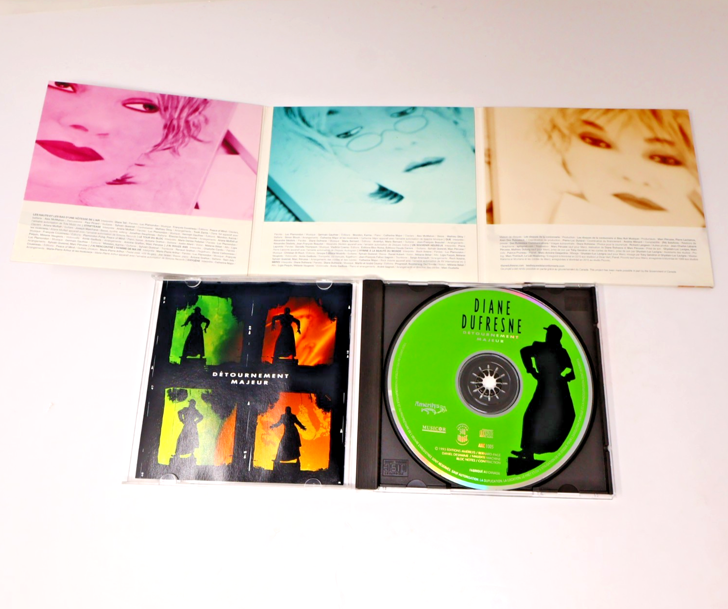 Diane Dufresne/Variés Lot 2 CD Détournement Majeur/Intemporelle Diane Dufresne