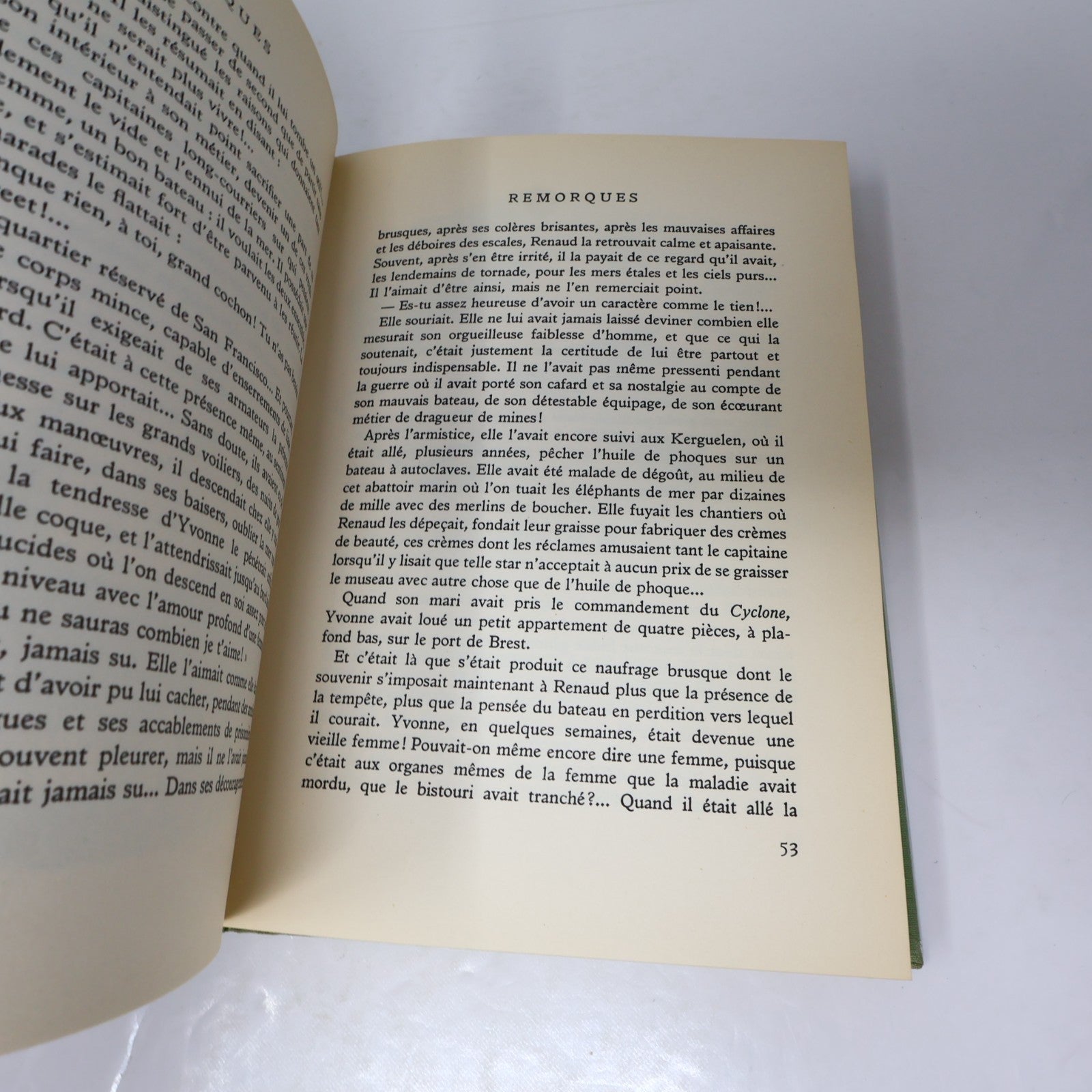 Remorques Roger Vercel Collection Super Albin-Michel 1959 HC Français French 50s