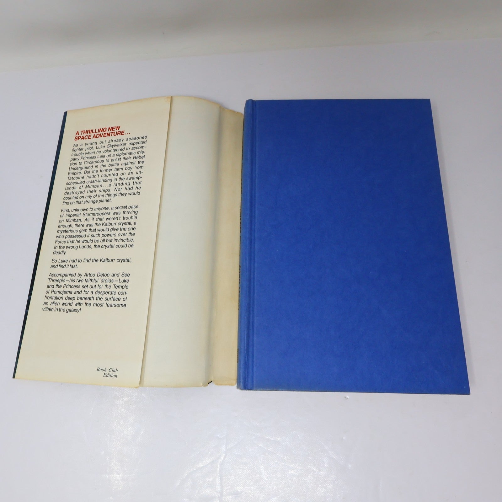 Splinter of the Mind's Eye Alan Dean Foster Star Wars Del Rey 1978 HC DJ BCE 70s