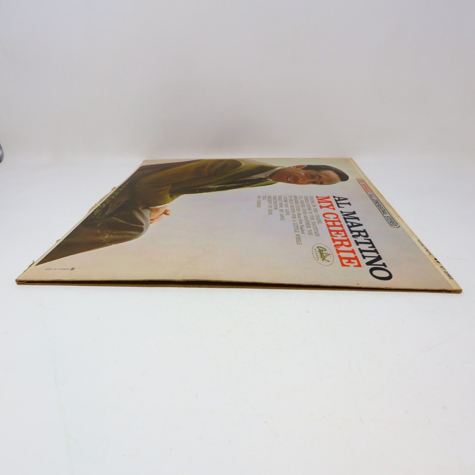 Al Martino My Cherie LP Record Vinyl Capitol ST 2362 Canada 1965 Fascination